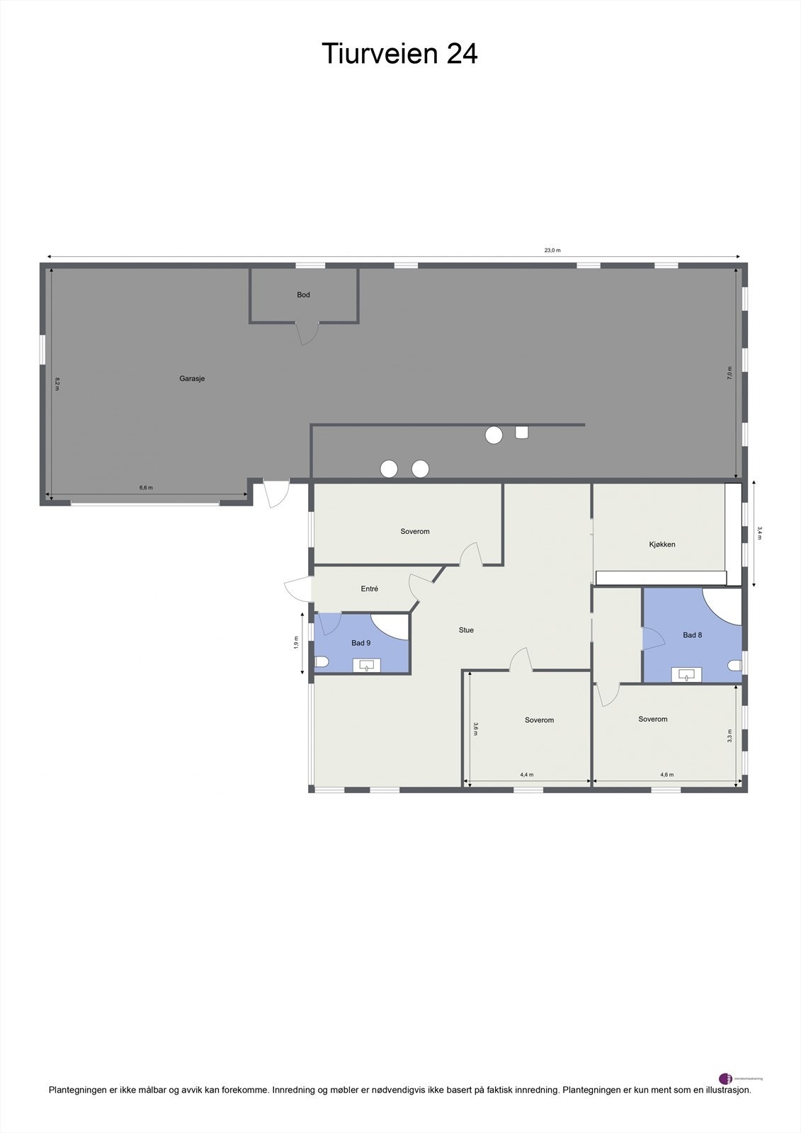 Plantegning - Kjeller Galleribilde