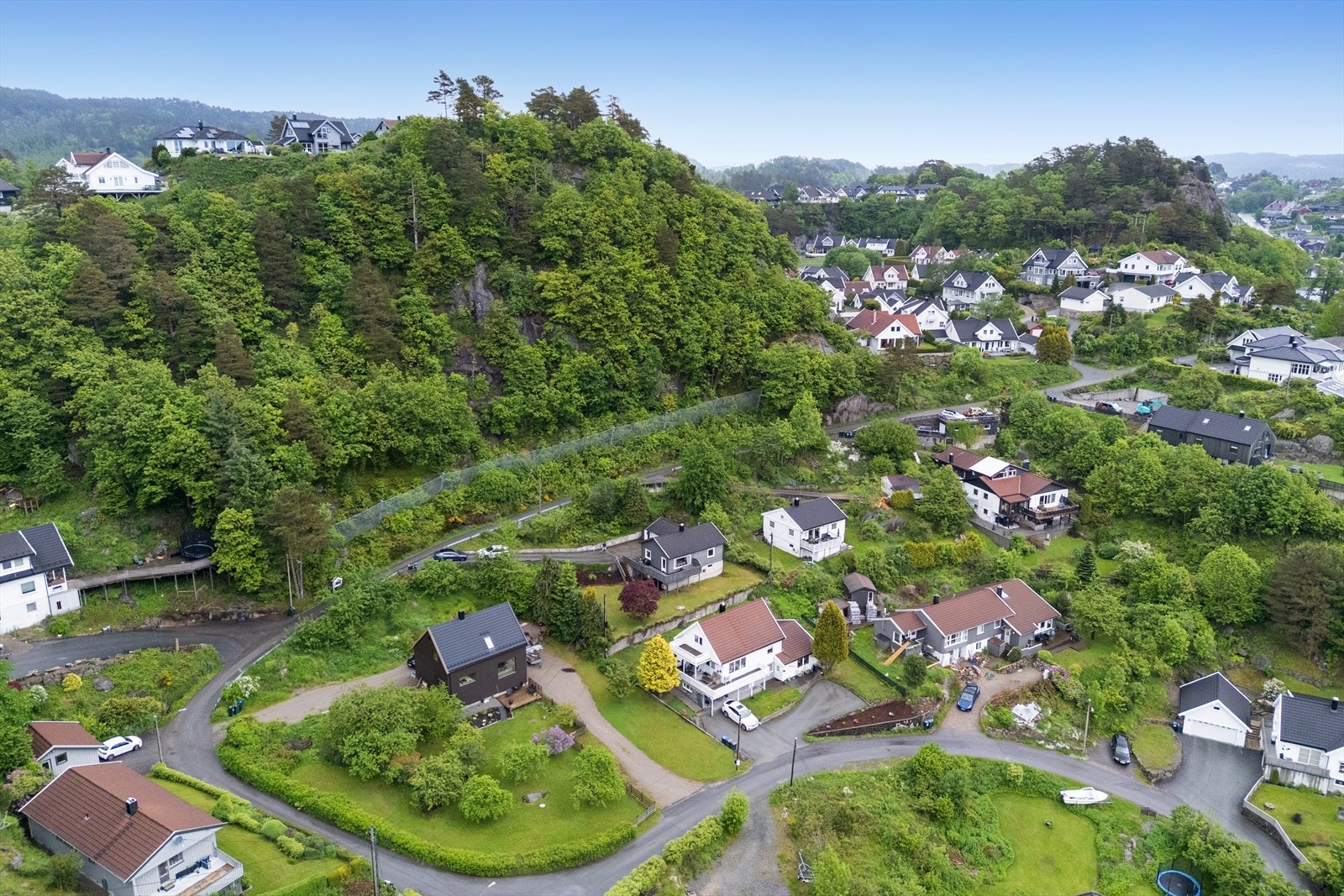 Dronefoto Galleribilde
