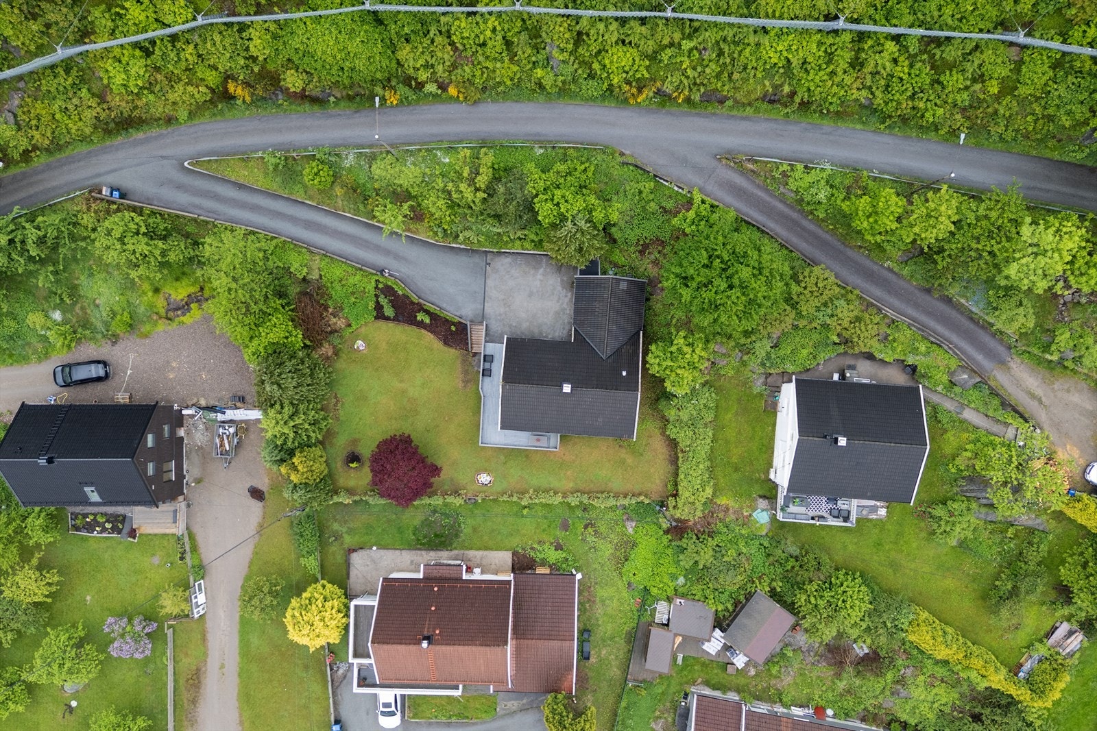 Dronefoto Galleribilde