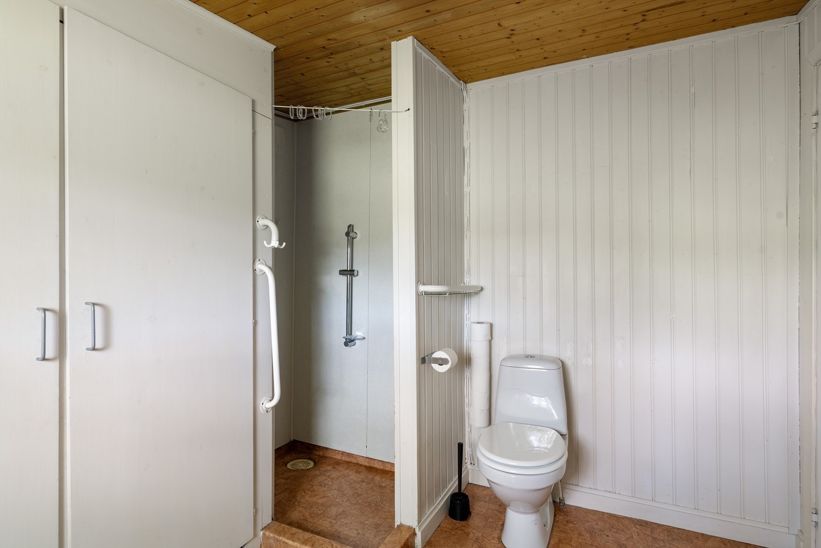 Badet er på 7,5m². Galleribilde