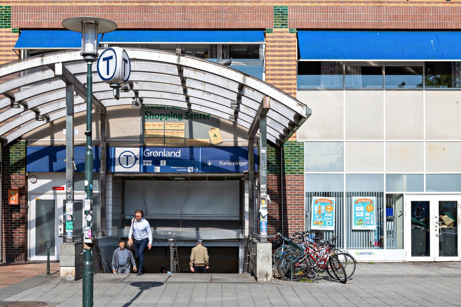 Grønland t-bane Galleribilde