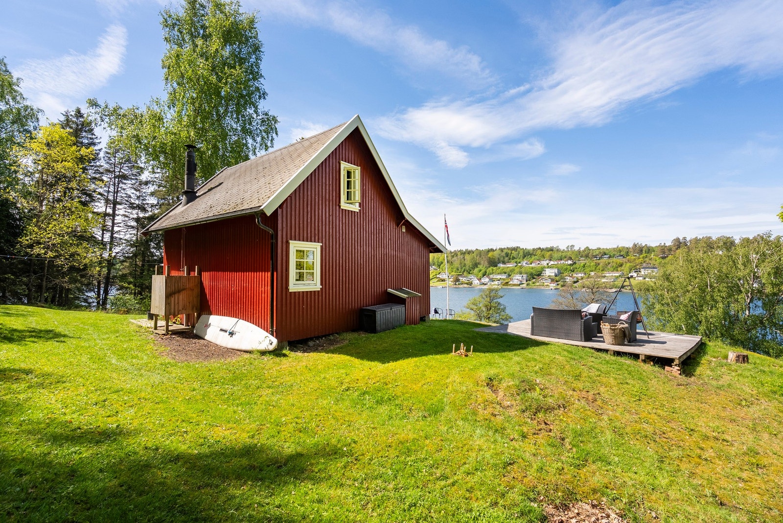 Mange fine grøntområder for lek, hygge og gode ferieminner Galleribilde