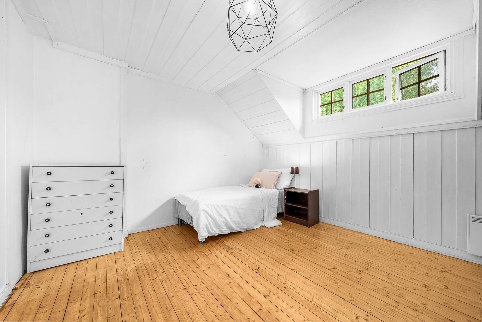 Rommet har fleksible bruksmuligheter og kan innredes etter egne ønsker og preferanser. Galleribilde