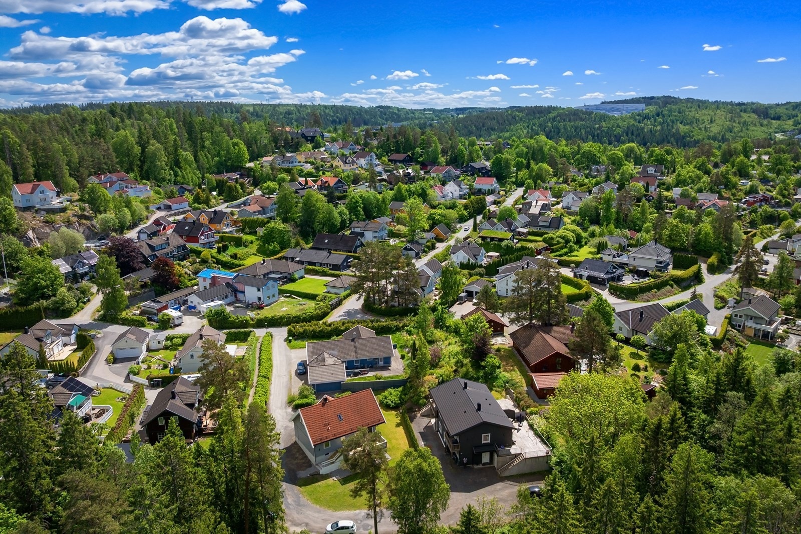 Velloppbygget boligområdet Galleribilde
