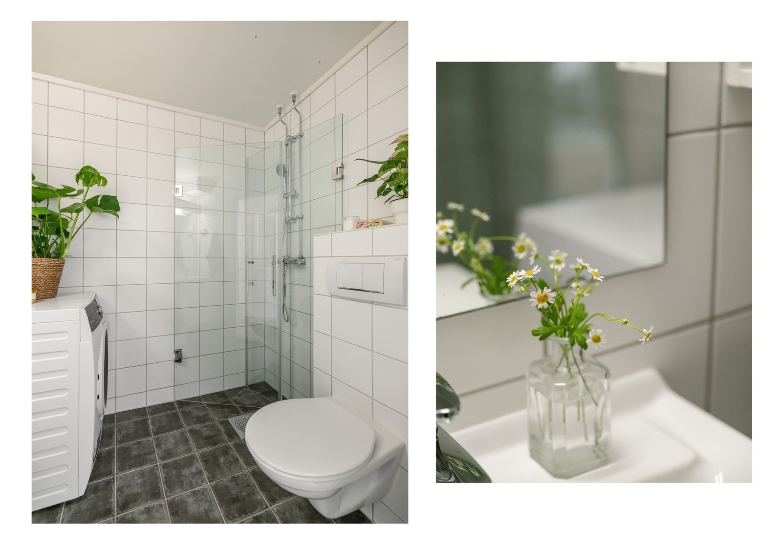 Fra entreen finner vi inngangen til badet som ble tatt i regi av aksjelaget i 2006. Galleribilde