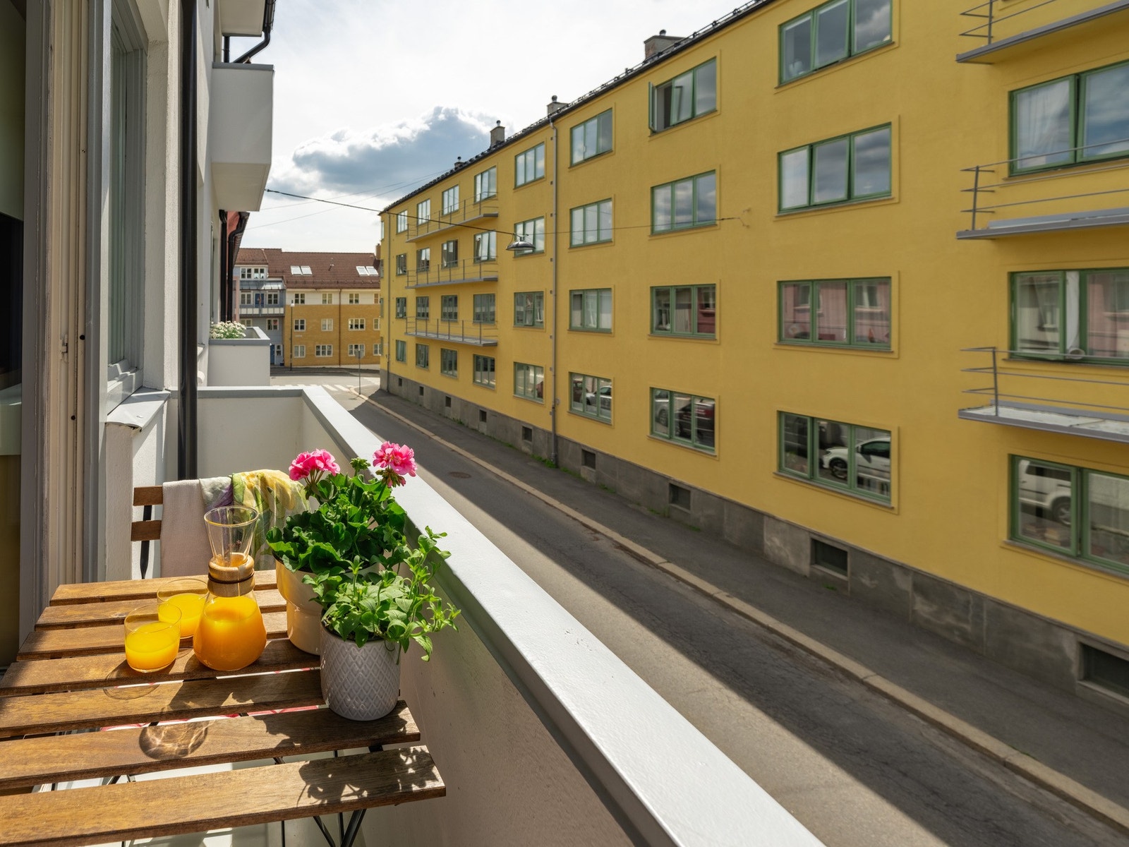 Gaten nedenfor har enveiskjøring, så her kan du nyte. Galleribilde