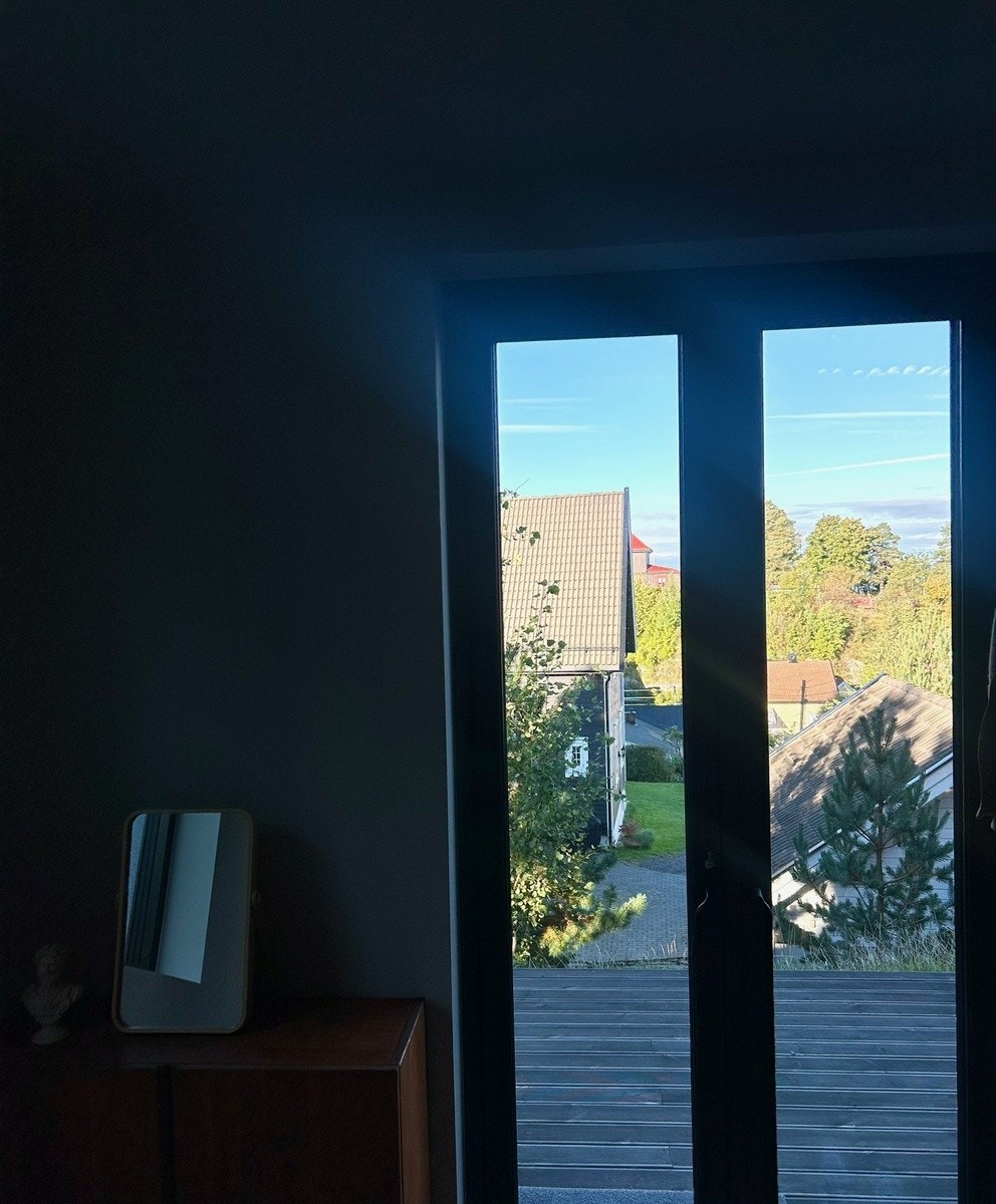 Utgang rett til en platting Galleribilde