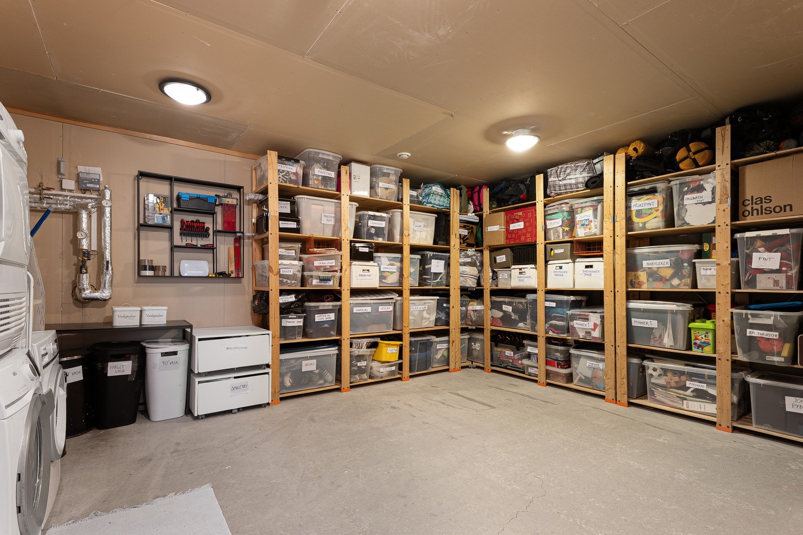 Teknisk bod/vaskerom på hele 23,6 kvm. Galleribilde