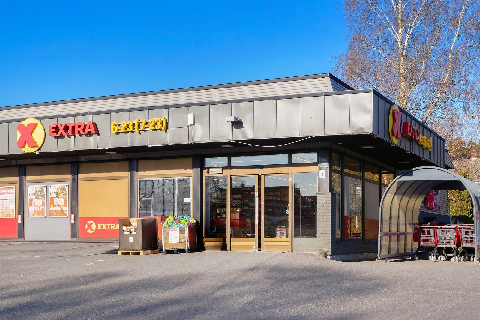 Nærmeste dagligvarebutikk er Coop Extra Galleribilde