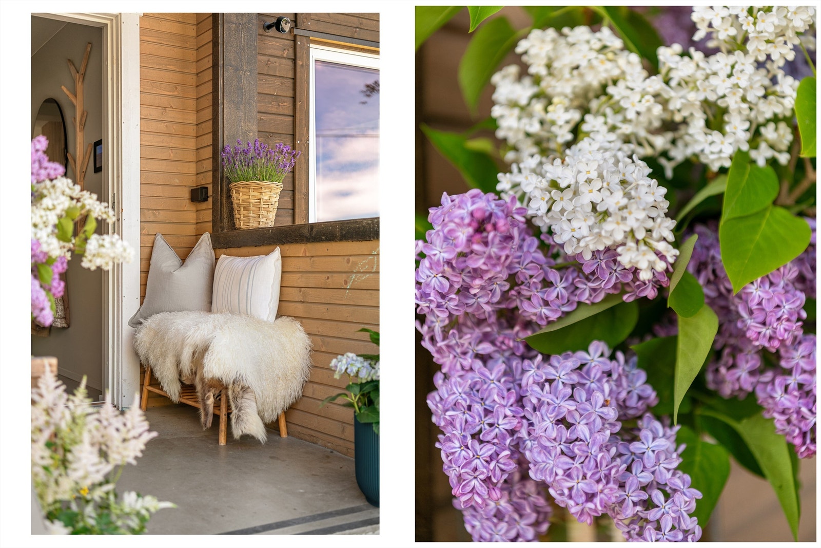 Idyllisk inngangsparti Galleribilde