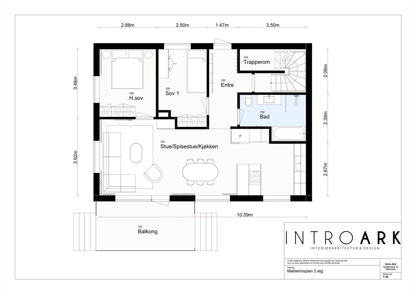 Planskisse 1.etasje Galleribilde