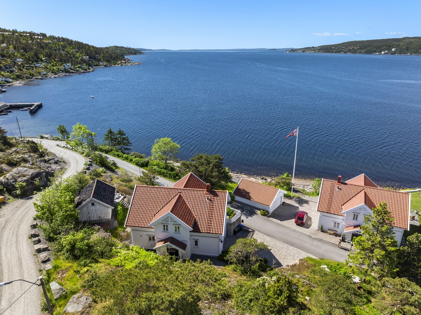 Det er en nydelig utsikt fra boligen som må oppleves. Galleribilde