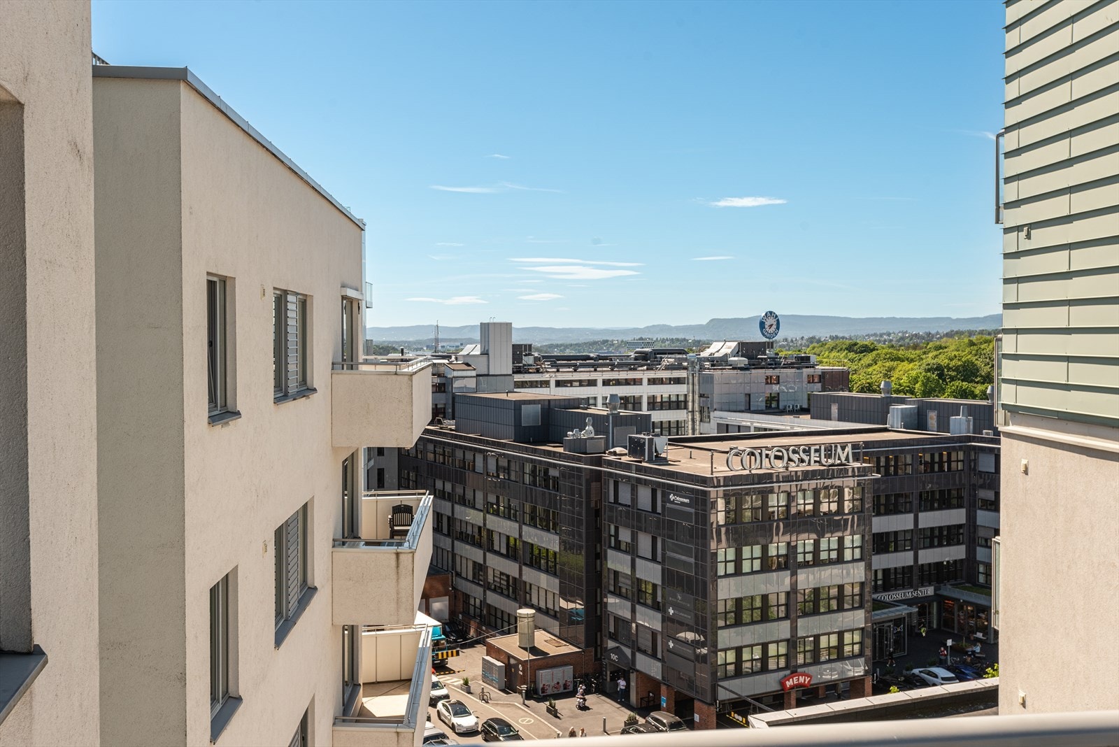 Utsikt mot Frognerparken Galleribilde