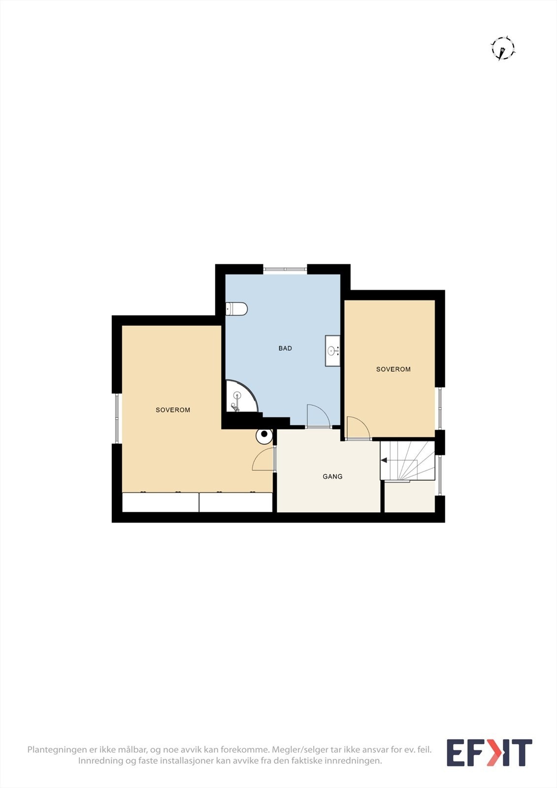 Plantegning - 2. etg. Galleribilde