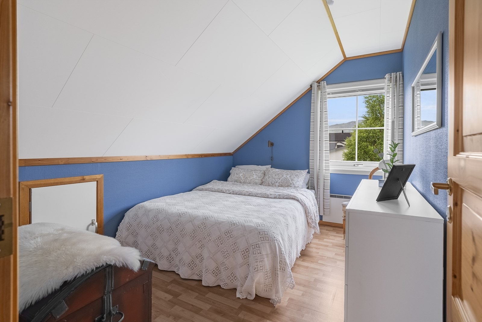 Det siste soverommet er på 7m². Galleribilde