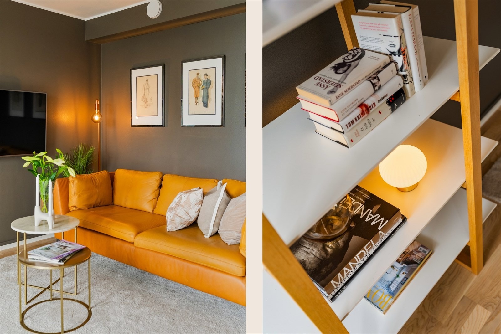 Boligen fremstår moderne og velholdt med gjennomgående gode materialvalg og et stilrent uttrykk. Galleribilde