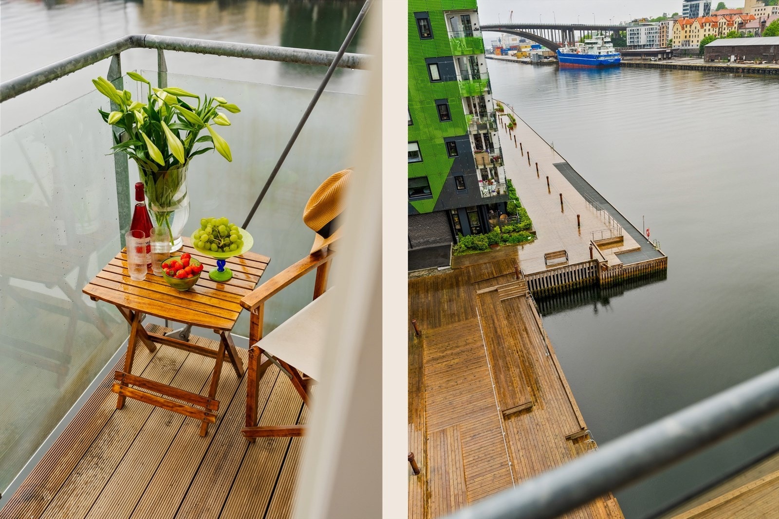 Her kan du nyte morgenkaffen, lese en bok på varme sommerdager eller invitere venner til hyggelige stunder utendørs. Galleribilde