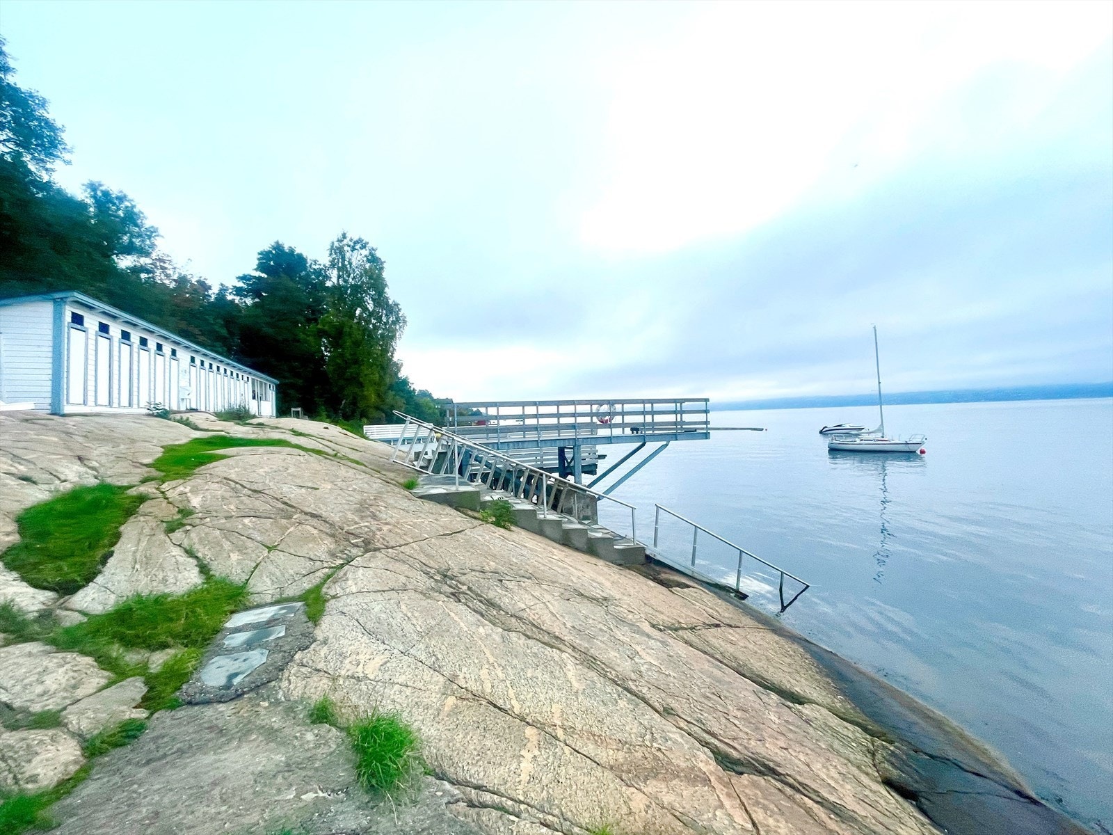 Ljansbadet for medlemmer av Ljans Vel. Galleribilde
