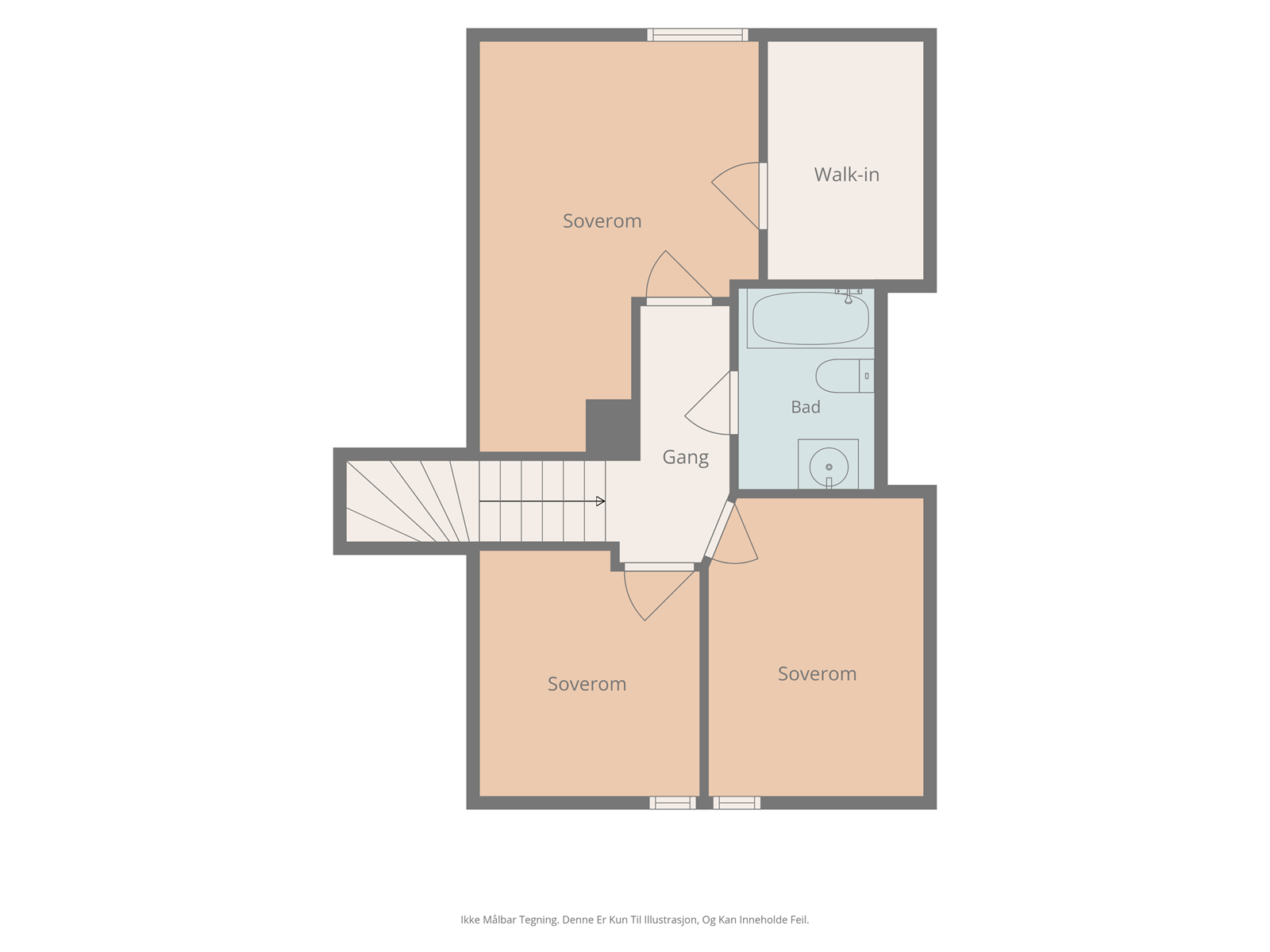 Plantegning loft... Galleribilde