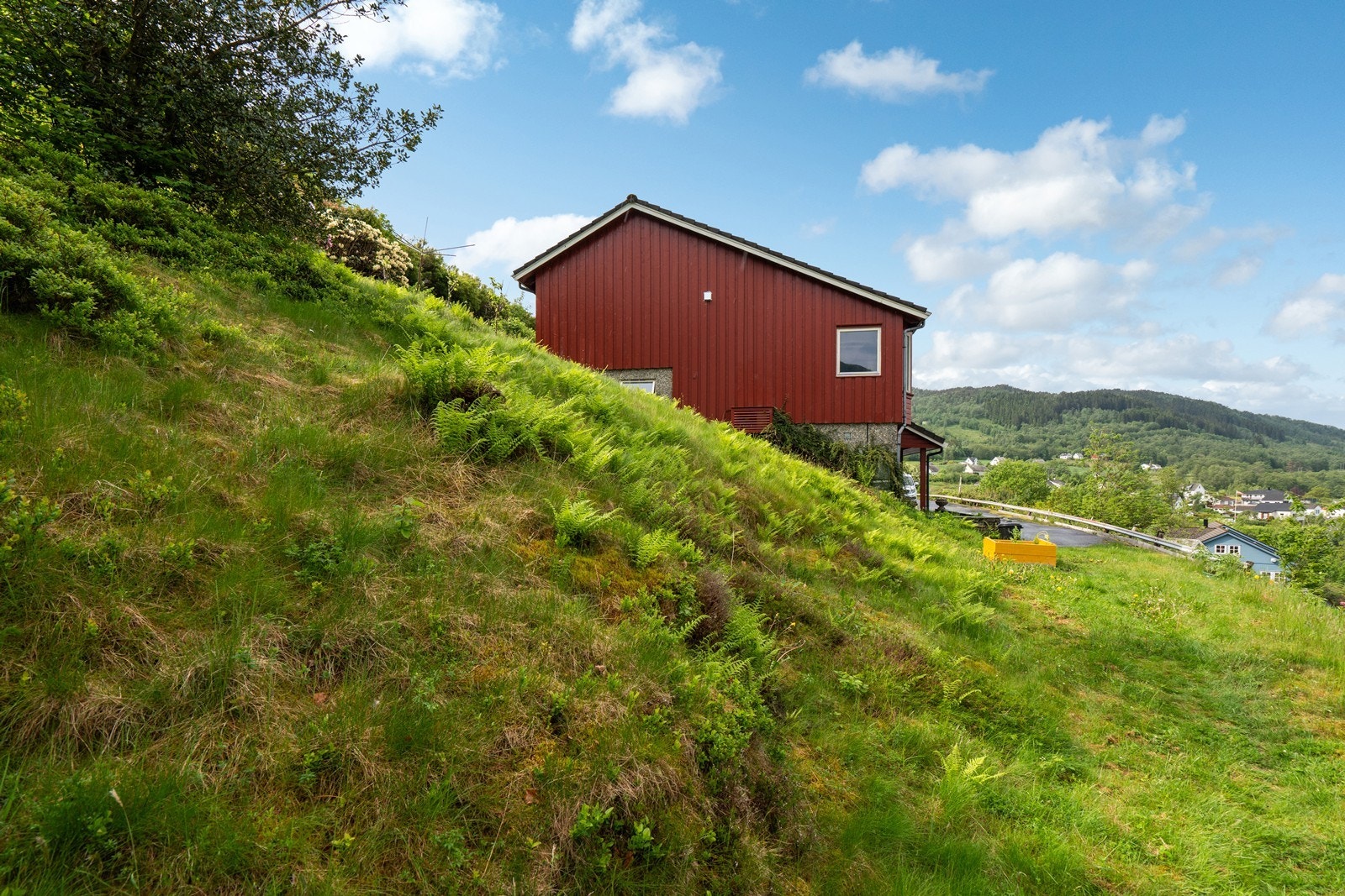 Fra tomten Galleribilde