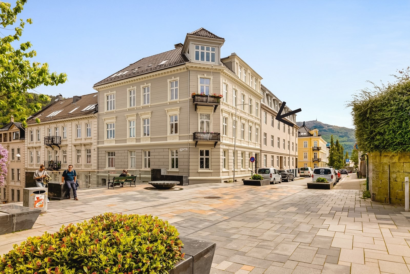 Sydneshaugen-Rosenbergsgaten er preget av klassisk byarkitektur Galleribilde