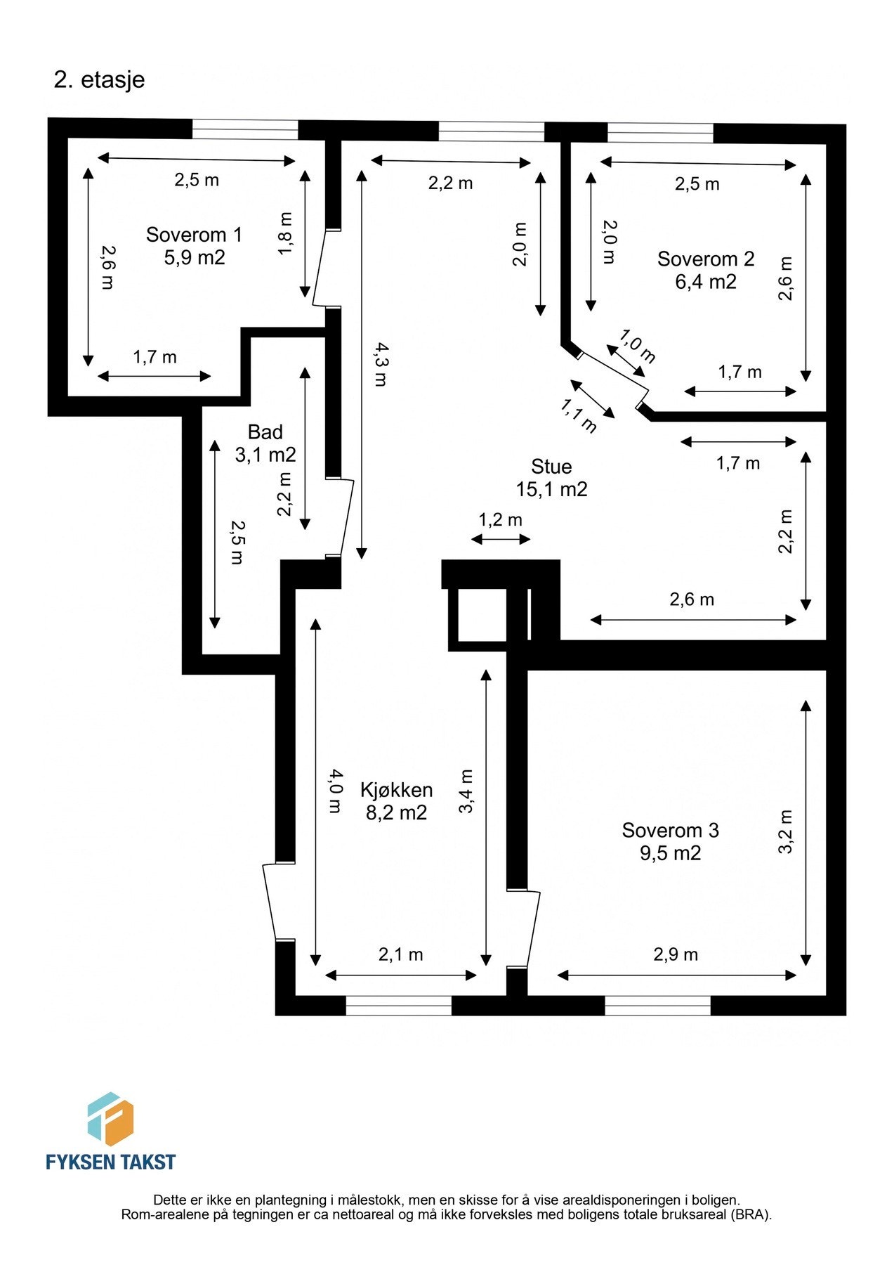 Planskisse. Galleribilde