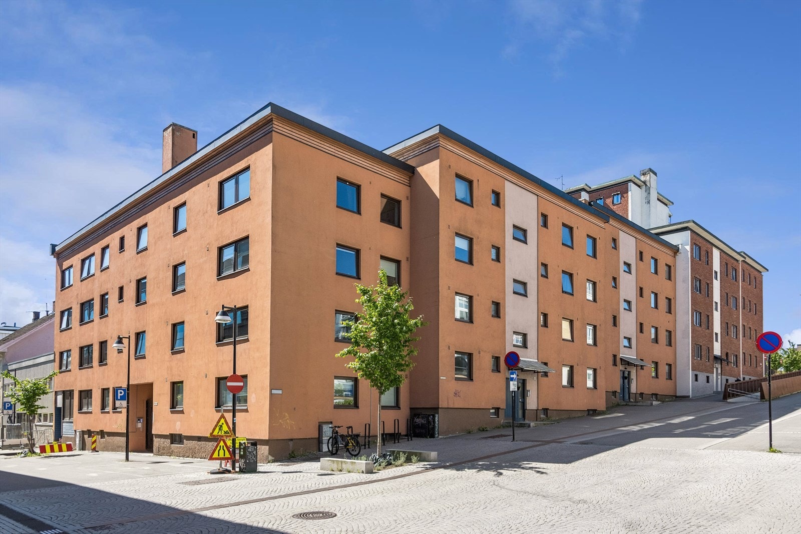 Leiligheten ligger i 3. etasje Galleribilde