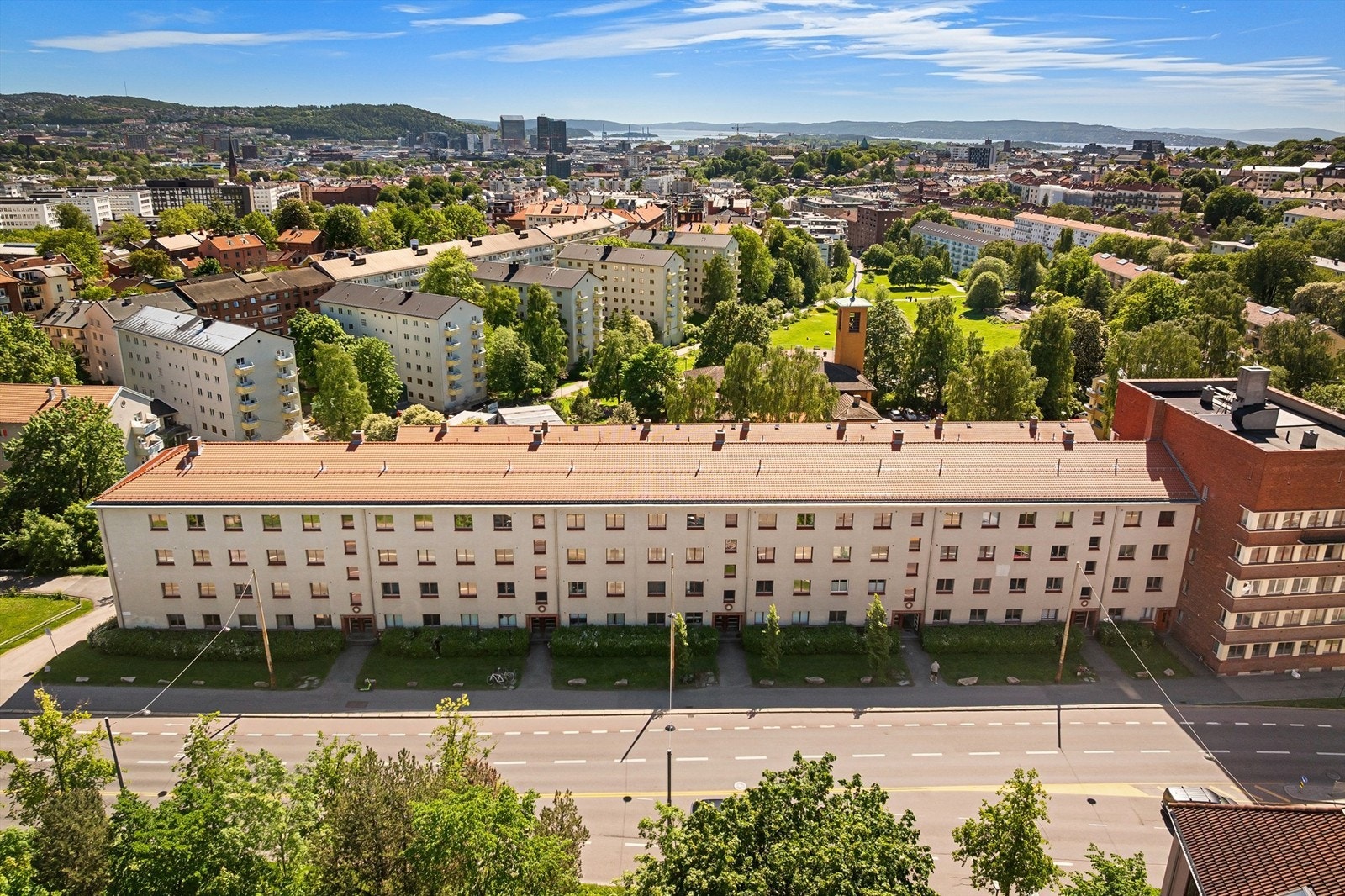 Kort vei til Iladalen park og turstiene langs Akerselva. Galleribilde