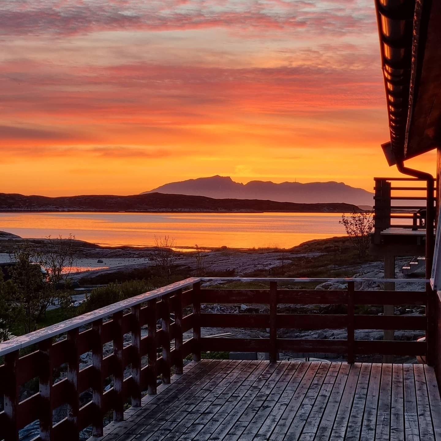 Nydelige solnedganger Galleribilde