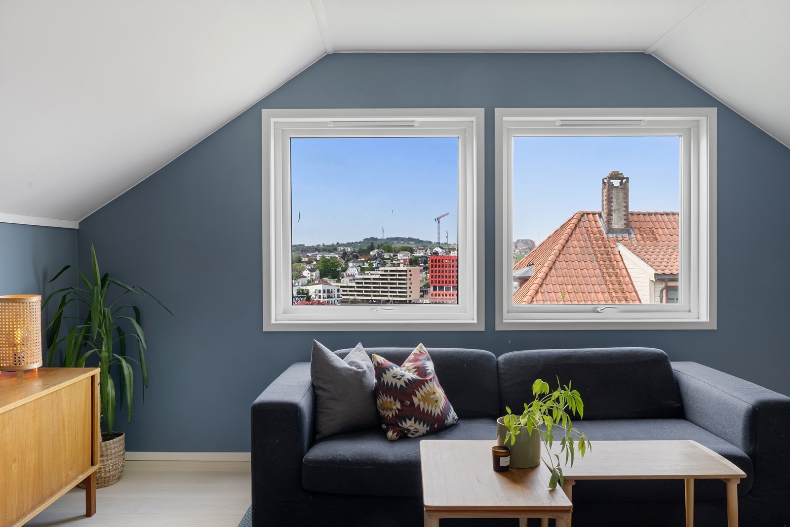 Også fra andre etasje er det flott utsikt over omgivelsene. Galleribilde