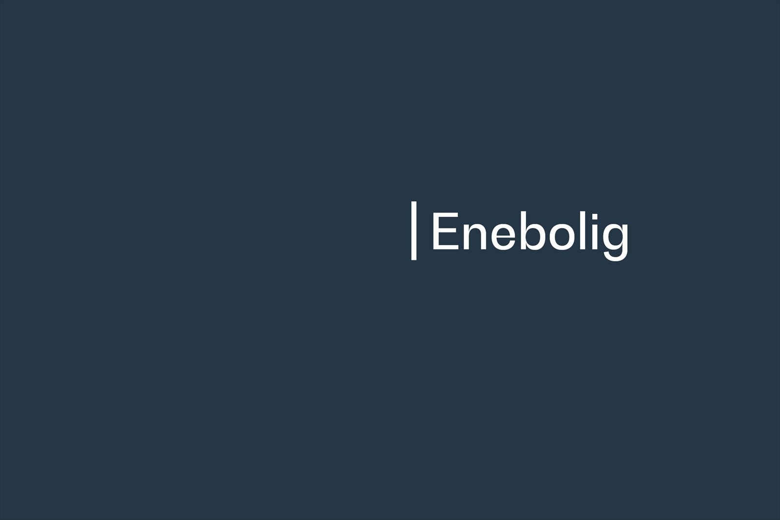 Eneboligen ble oppført i 2014 Galleribilde