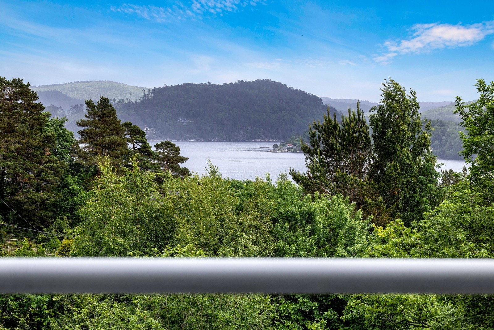 Utsikt fra balkong. Galleribilde