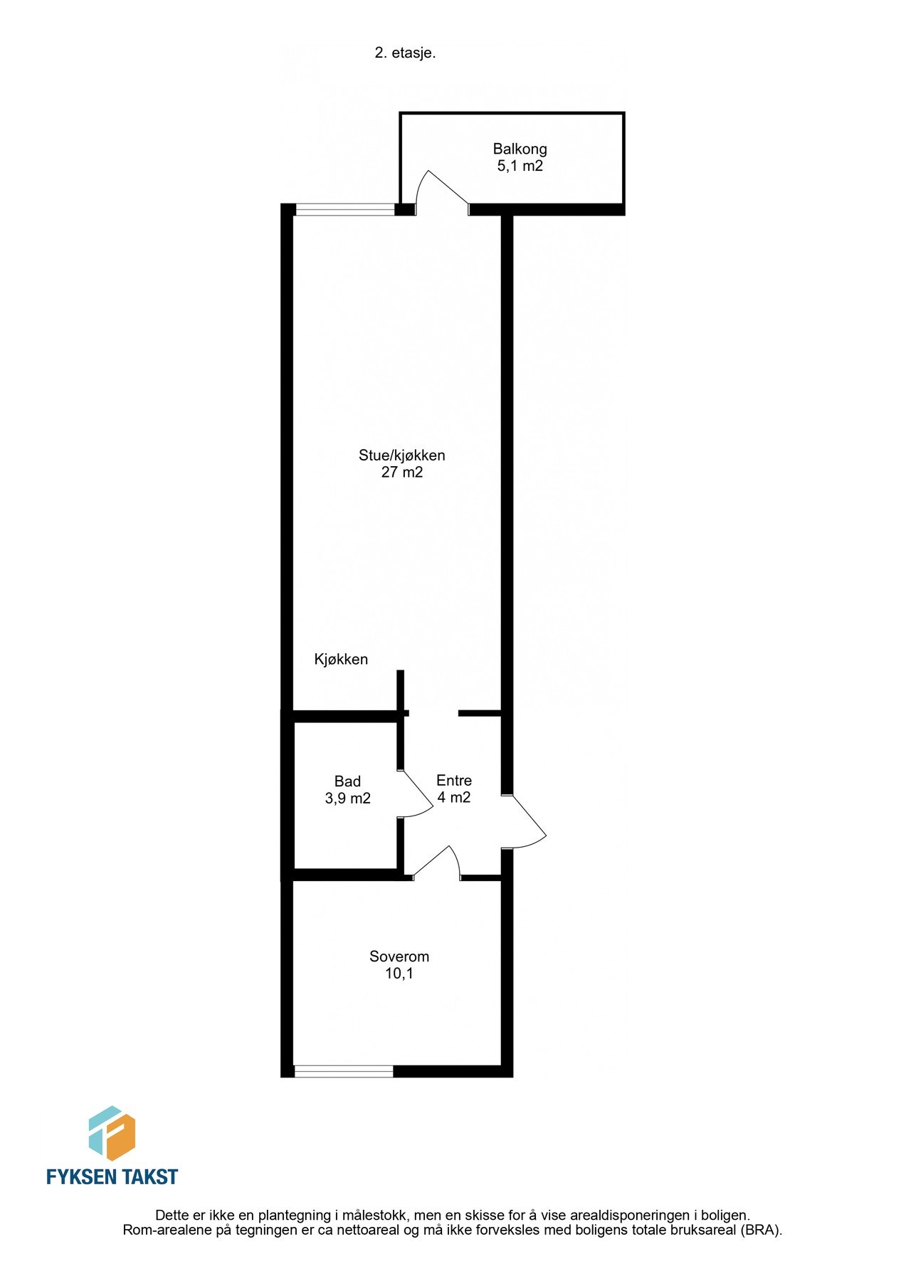 Gjør deg kjent med plantegningen. Galleribilde