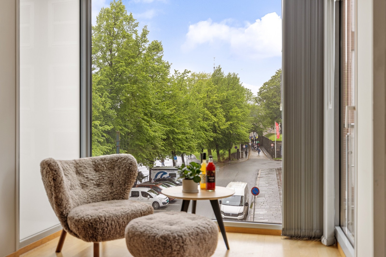 Flott utsikt fra stuen. Galleribilde