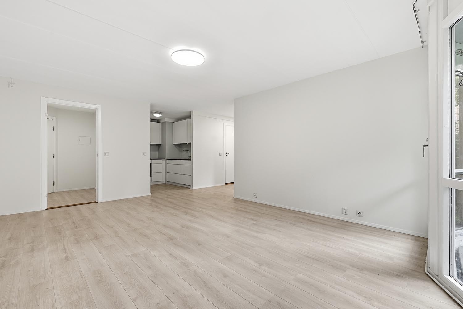 Leiligheten har nytt gulv Galleribilde