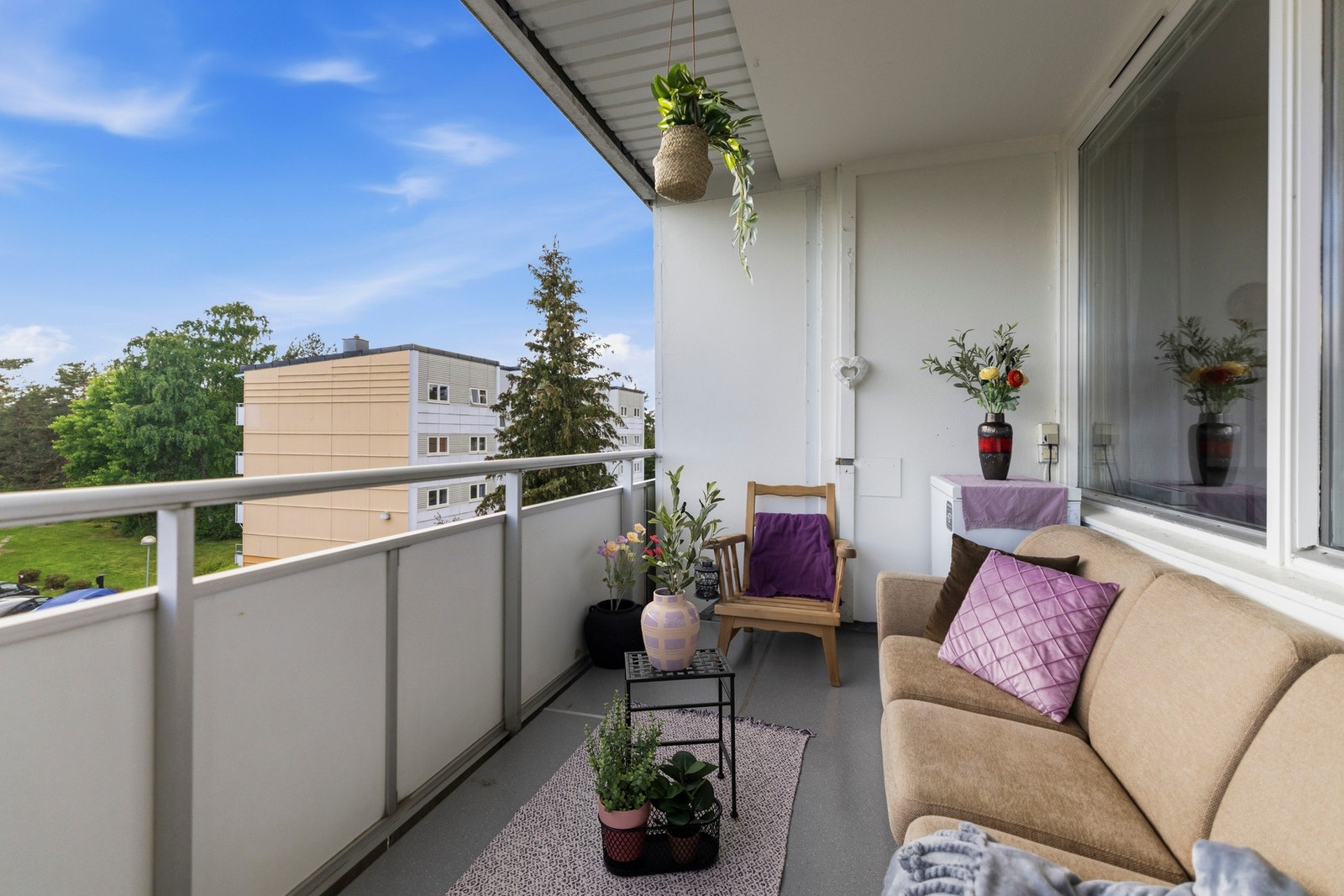 Her kan man nyte solfylte sommerdager. Galleribilde