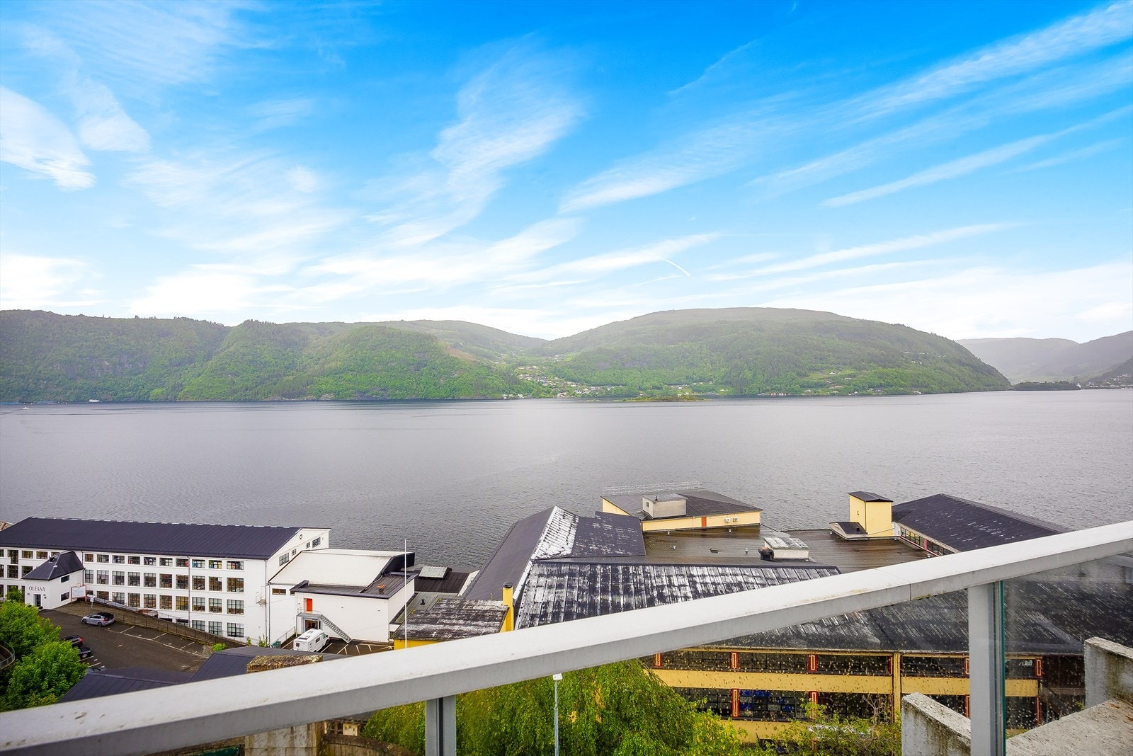 Utsikt takterrasse Galleribilde