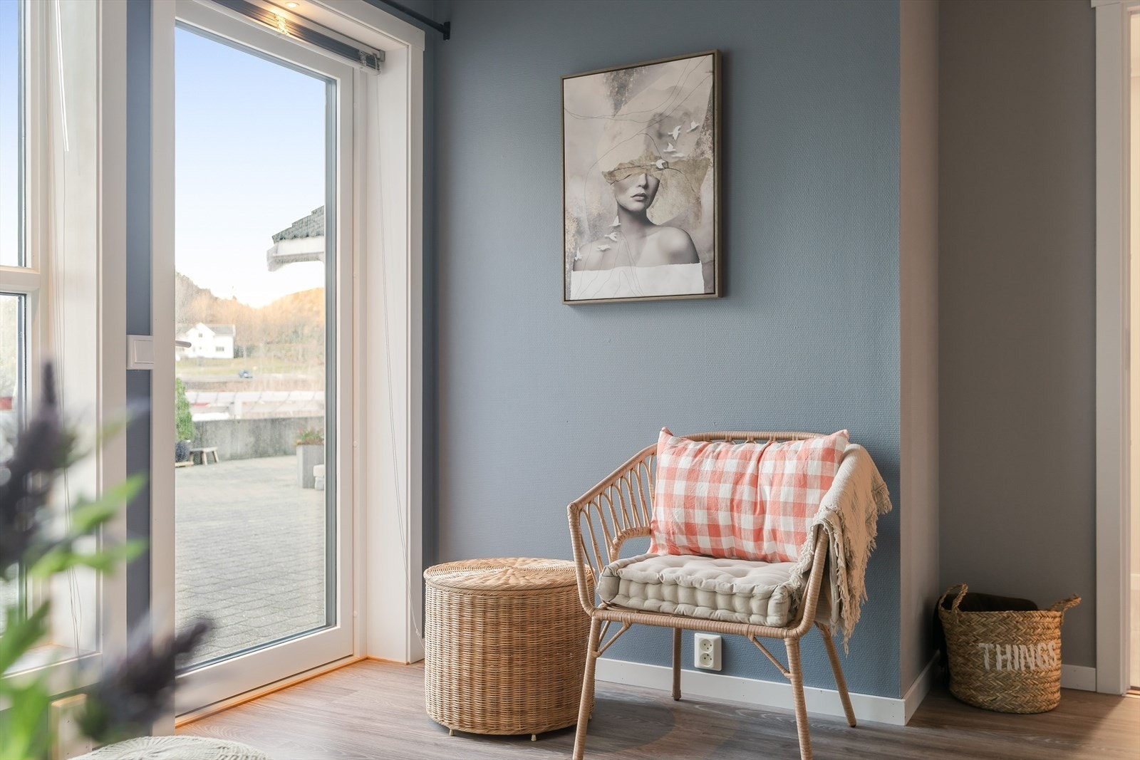 Leiligheten varmes opp med elektrisitet og varmepumpe. Galleribilde