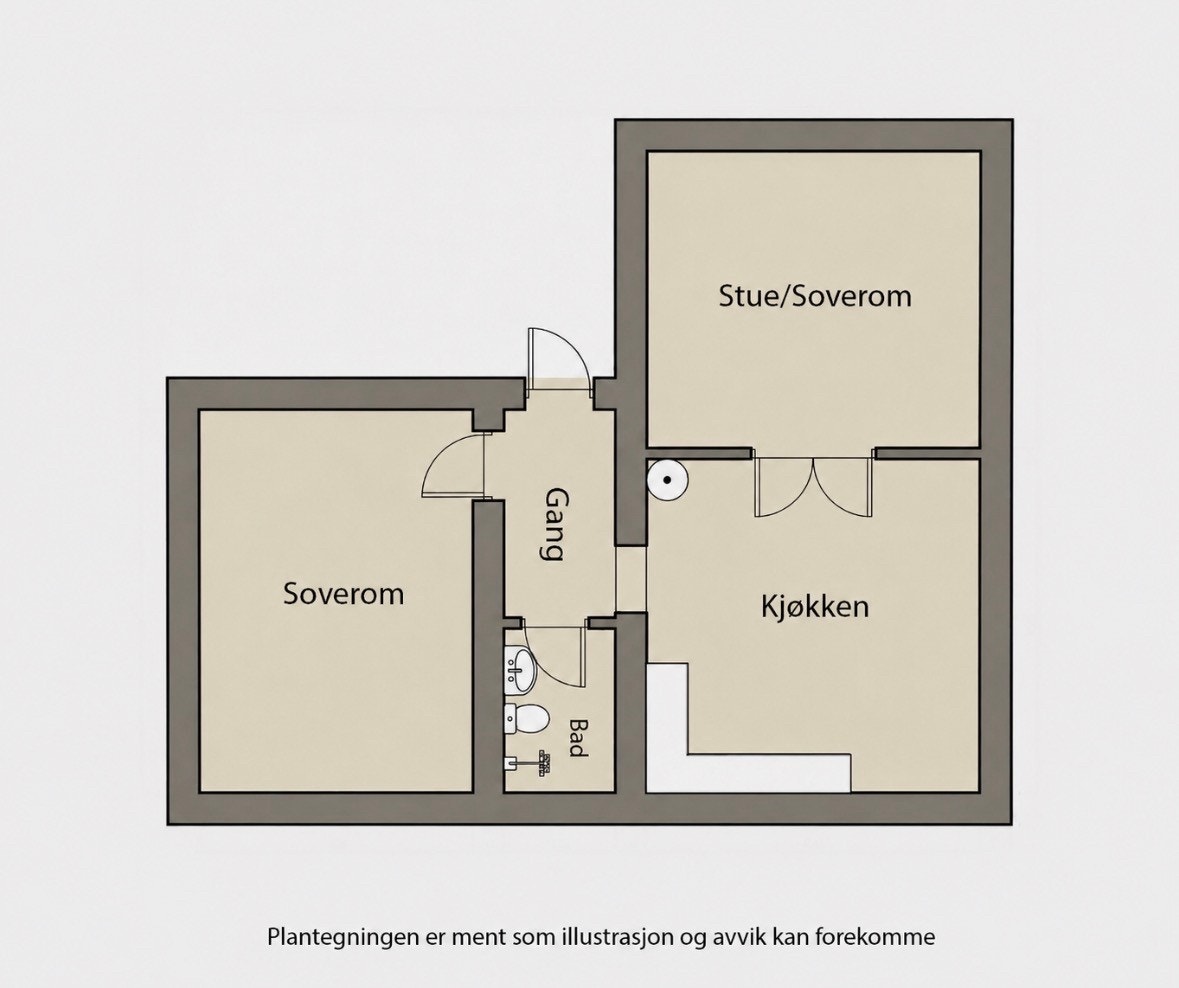 Planløsning. Galleribilde
