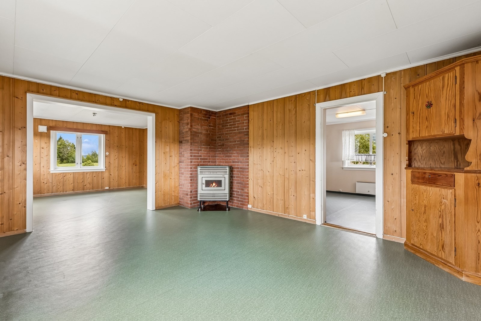 Stuen i andre etasje (flamme er kun satt som illustrasjon) Galleribilde