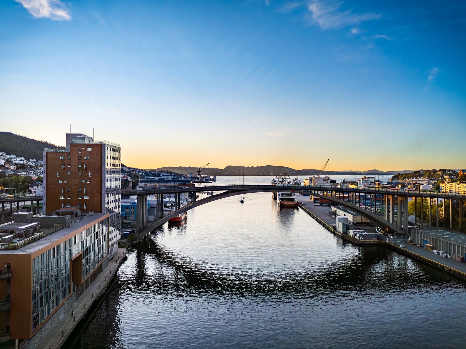 Damsgårdssundet er en av de mest populære bydelene i Bergen Galleribilde