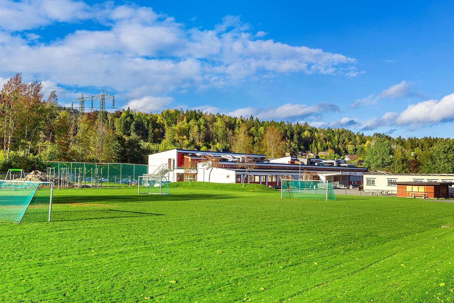 Nærmiljø: Gjettum skole Galleribilde