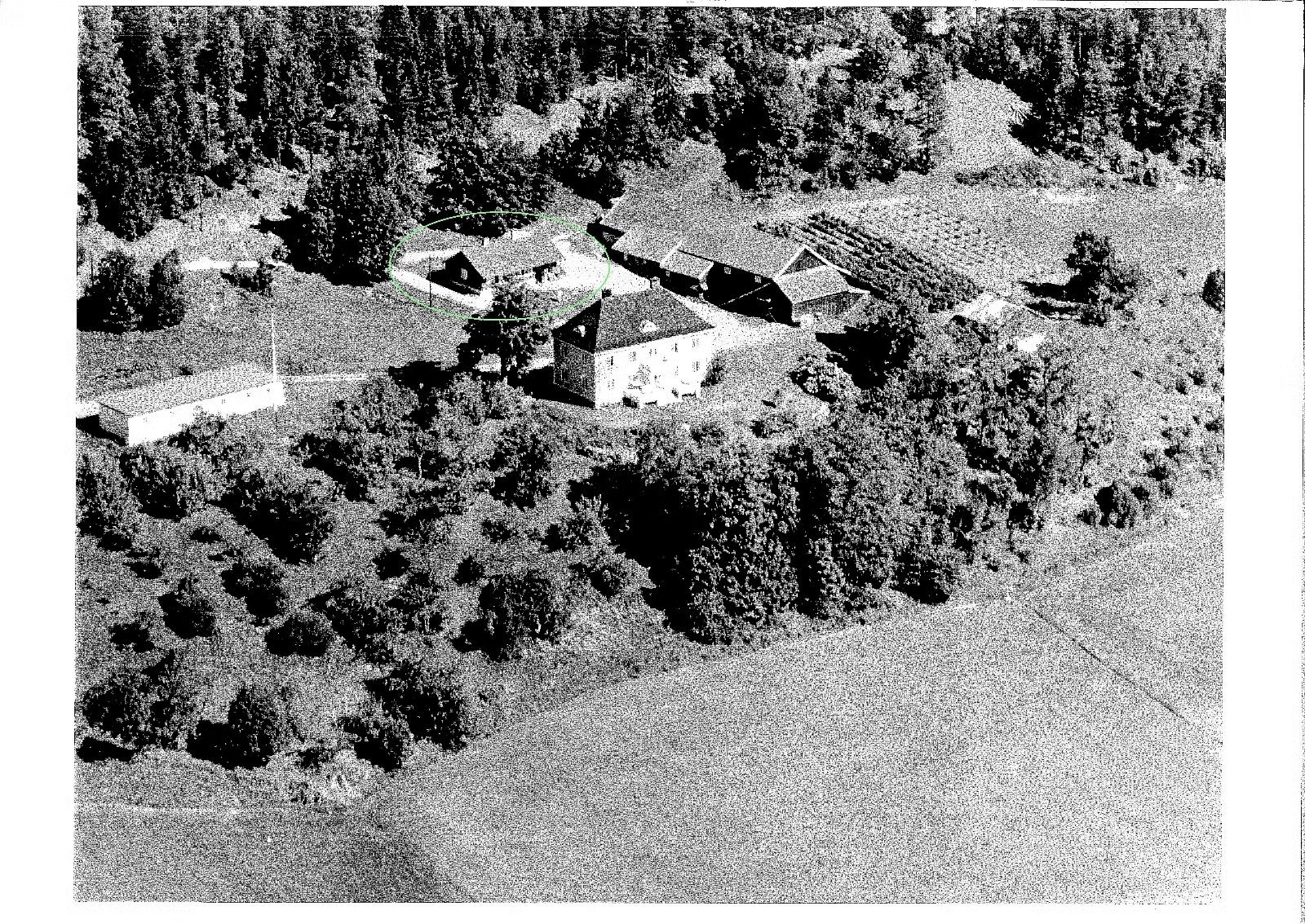 Flyfoto fra ca 1950 Galleribilde