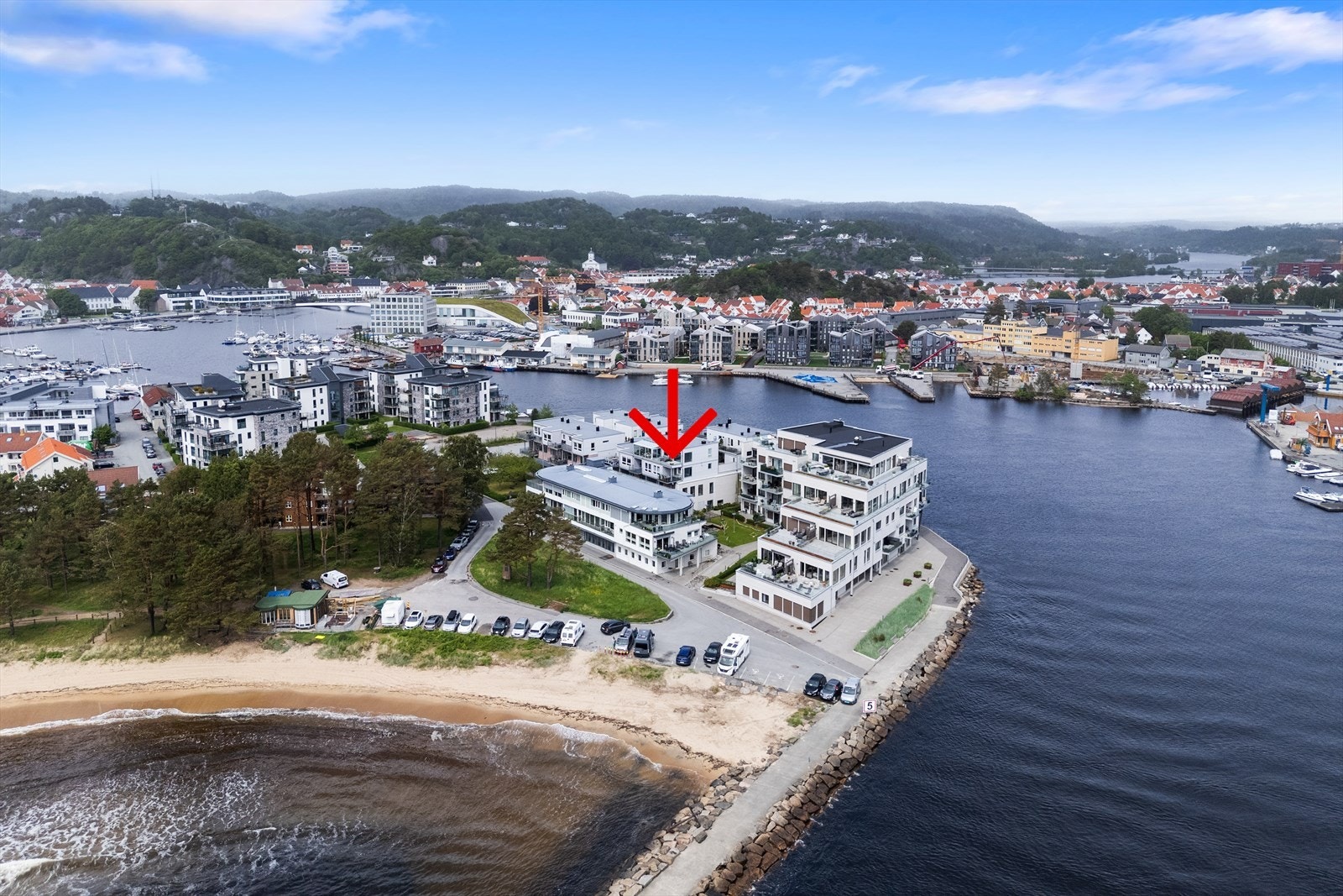 Leilighet i 3.etg på piren, like ved sjøsanden Galleribilde