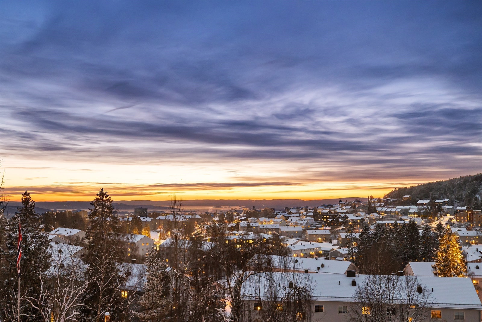 Dette er en av Oslos mest unike utsiktsleiligheter (bilde fra tidligere salg) Galleribilde