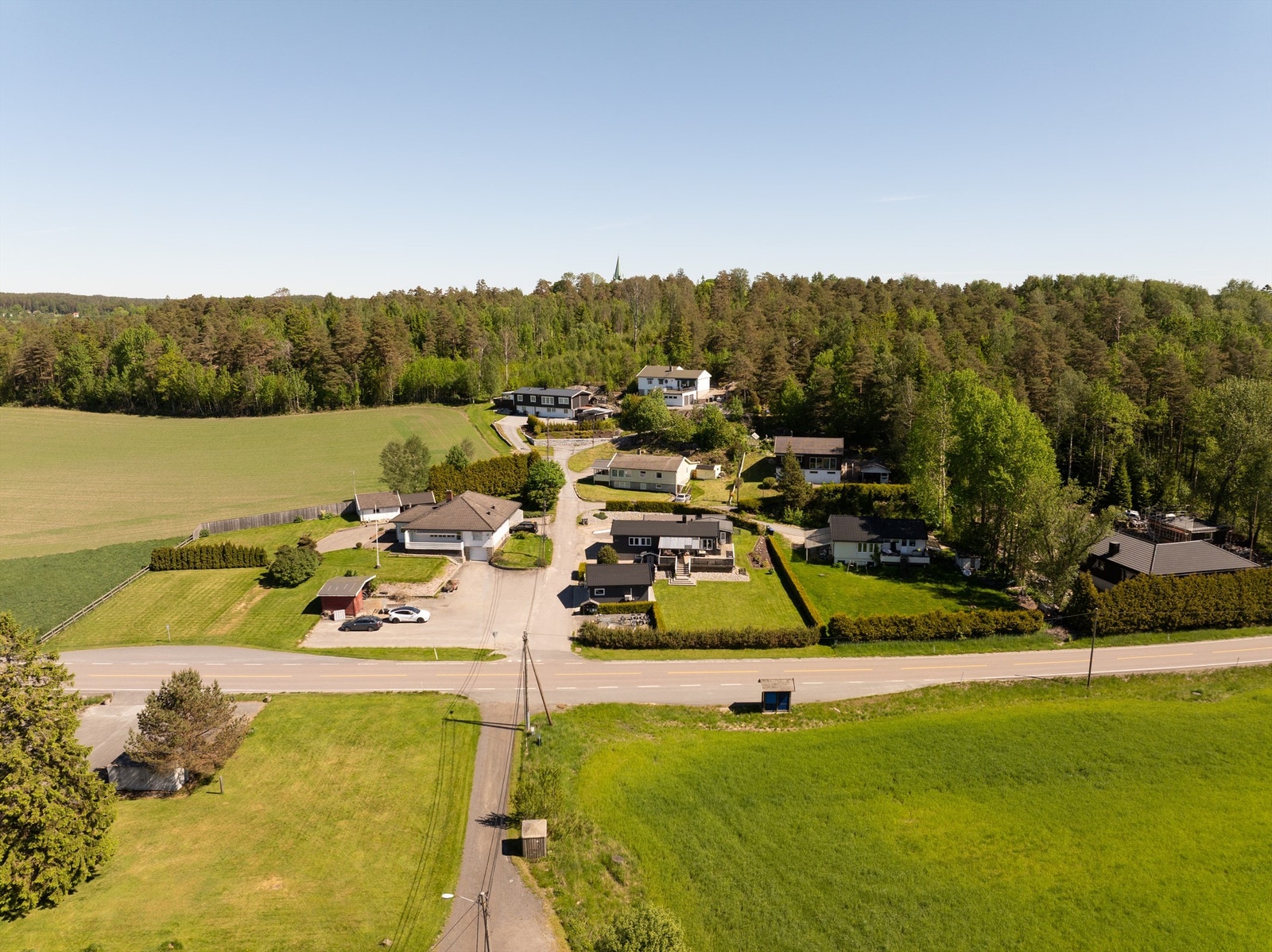 Buss til og fra byen stopper rett foran. Med bil kan du være fremme i sentrum på under 10 minutter. Galleribilde