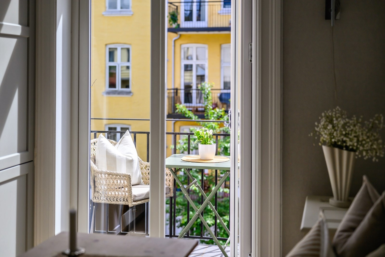 Her kan du nyte varme og fine sommerdager. Galleribilde