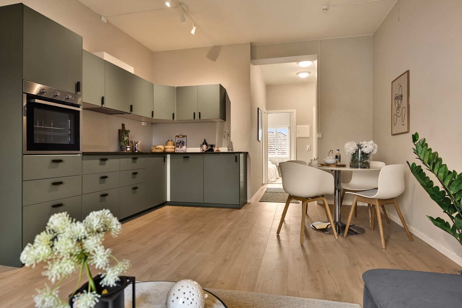 En vakker 3-roms selveierleilighet med sentral beliggenhet. Galleribilde