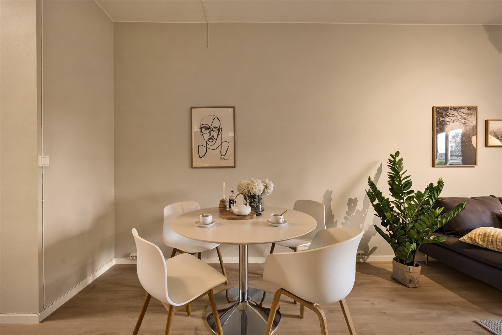 Her kan du nyte gode måltider med venner og familie. Galleribilde