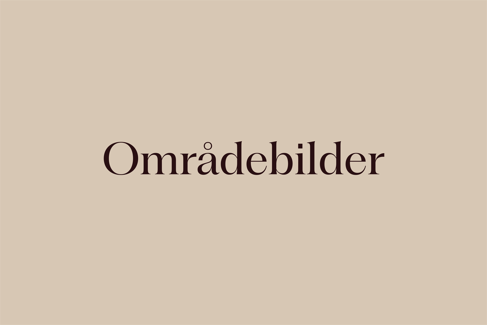 Områdebilder. Galleribilde